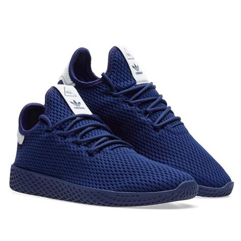 adidas pharrell williams tennis hu herren blau|x Pharrell Williams tennis sneaker.